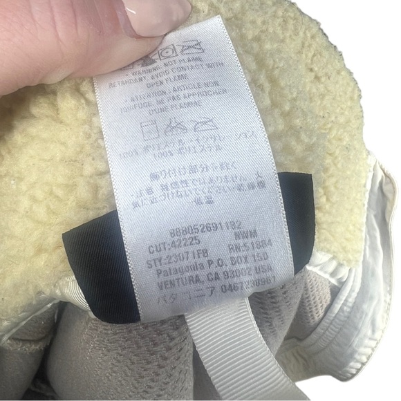 Patagonia 23071F8 Beige Retro-X Synchilla Fleece Sherpa Deep Pile Jacket Size M - Picture 12 of 12